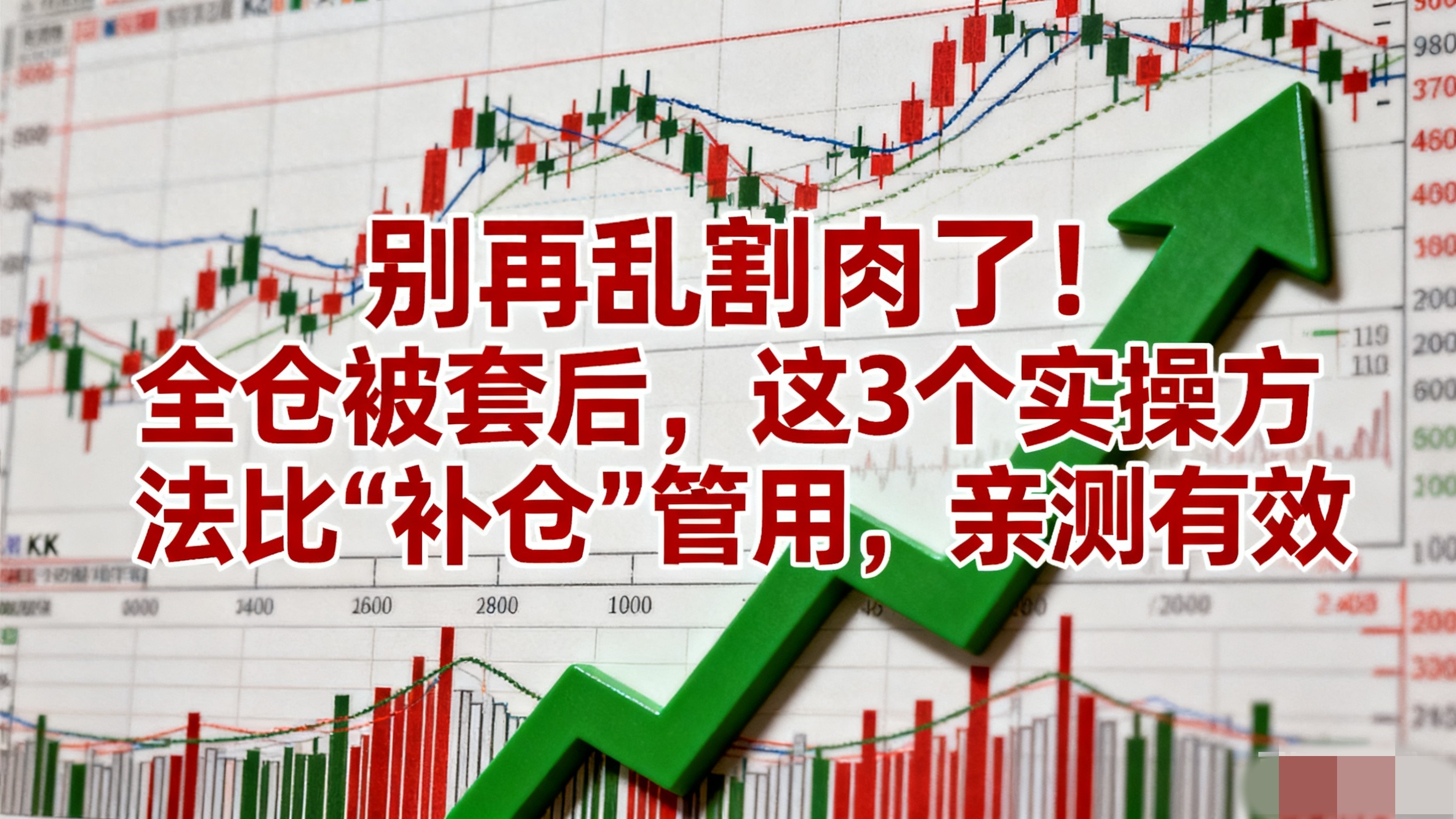 全仓被套50万_我靠3个“笨办法”解套：不割肉不补仓_股票被套怎么办吗